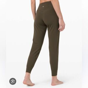 LULULEMON Align High Rise Jogger in Dark Olive